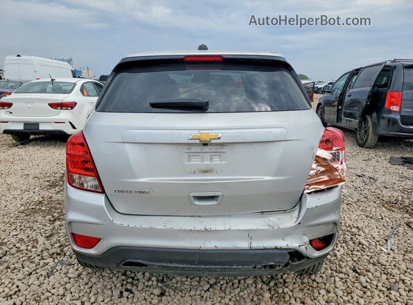 KL7CJNSB3MB360554 2021 CHEVROLET TRAX Silver Rear view