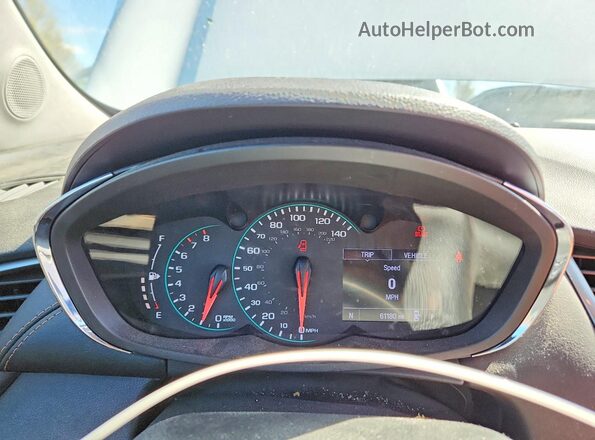 KL7CJNSB5LB058603 2020 CHEVROLET TRAX Белый Вид щитка приборов