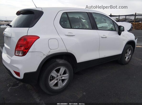 KL7CJNSB6HB220536 2017 CHEVROLET TRAX White Задня права чверть