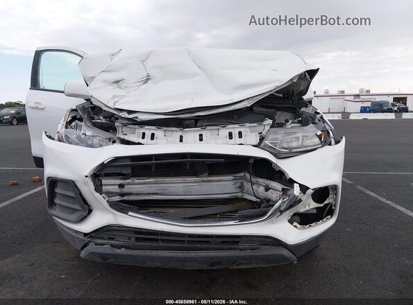KL7CJNSB6HB220536 2017 CHEVROLET TRAX White Вид щитка приладів