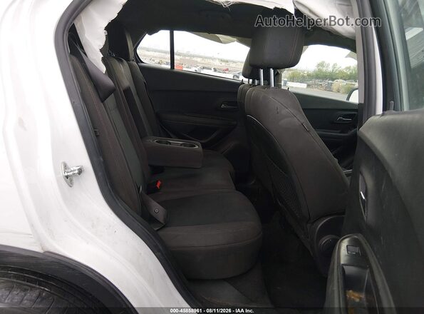 KL7CJNSB6HB220536 2017 CHEVROLET TRAX White Вид наклейки з VIN-кодом