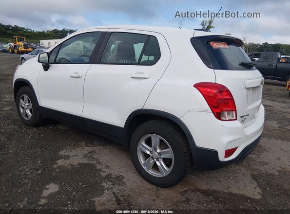 KL7CJNSB7JB701921 2018 CHEVROLET TRAX Белый Задняя левая четверть
