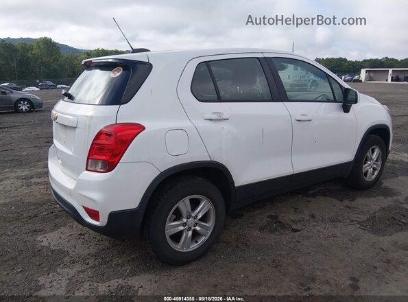 KL7CJNSB7JB701921 2018 CHEVROLET TRAX Белый Задняя правая четверть