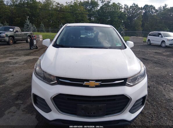 KL7CJNSB7JB701921 2018 CHEVROLET TRAX Белый Вид задней части салона