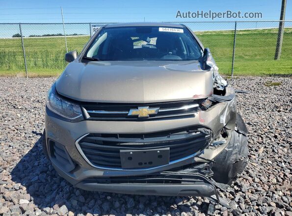 KL7CJNSM1MB376740 2021 CHEVROLET TRAX Желто-коричневый Вид спереди