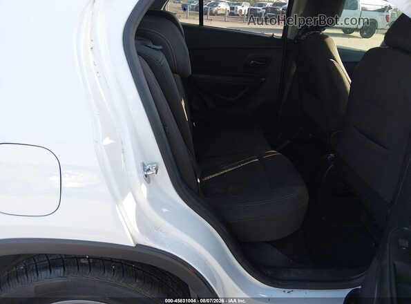 KL7CJNSM1NB507683 2022 CHEVROLET TRAX White Vista de la etiqueta del VIN