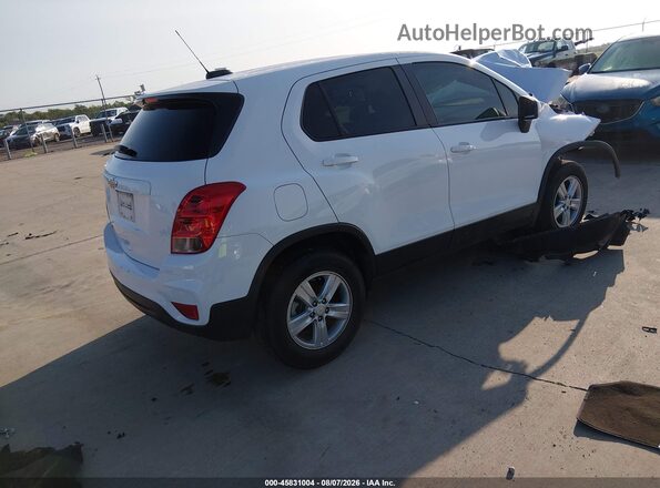 KL7CJNSM1NB507683 2022 CHEVROLET TRAX White Trasero derecho