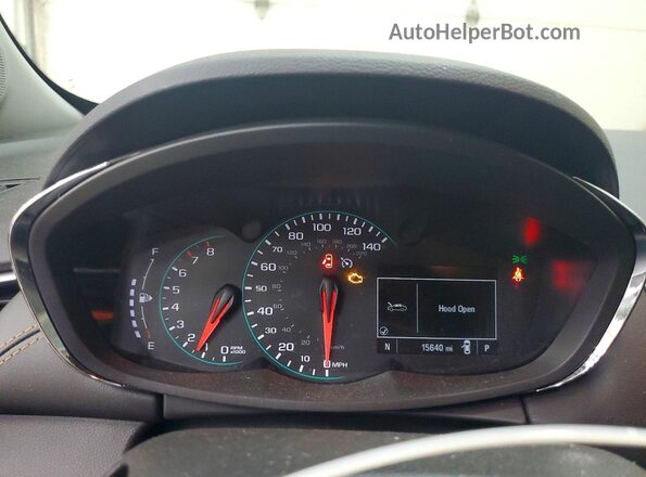 KL7CJNSM4NB552441 2022 CHEVROLET TRAX Black ხელსაწყოთა პანელის ხედი