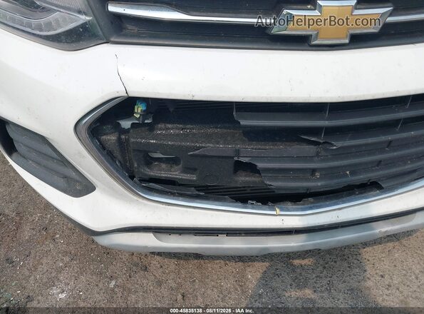 KL7CJPSB0JB681250 2018 CHEVROLET TRAX White წინა ხედი