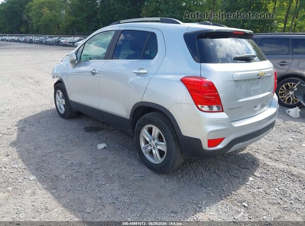 KL7CJPSB0KB862267 2019 CHEVROLET TRAX Silver Trasero izquierdo