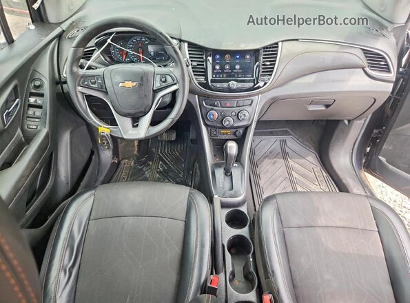 KL7CJPSB1MB354392 2021 CHEVROLET TRAX Charcoal წინა პანელის ხედი