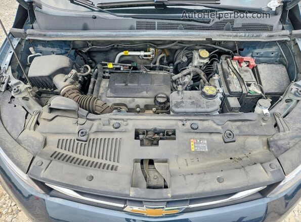 KL7CJPSB1MB354392 2021 CHEVROLET TRAX Charcoal ძრავის განყოფილების ხედი
