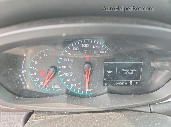 KL7CJPSB2JB593333 2018 CHEVROLET TRAX White Instrument cluster view