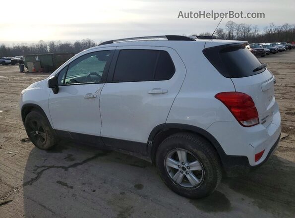 KL7CJPSB2MB320817 2021 CHEVROLET TRAX White Задня ліва чверть