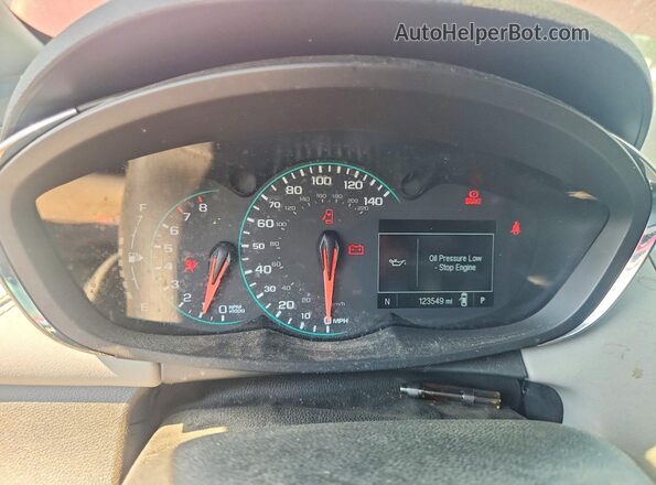 KL7CJPSB2MB334295 2021 CHEVROLET TRAX Red Սարքավորումների վահանակի տեսք