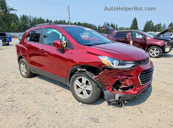 KL7CJPSB2MB334295 2021 CHEVROLET TRAX Red Առջևի աջ