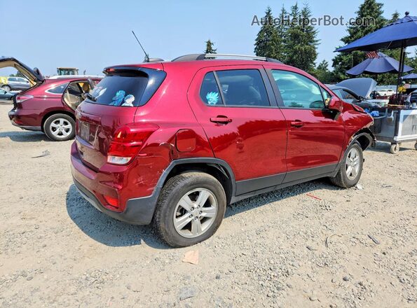 KL7CJPSB2MB334295 2021 CHEVROLET TRAX Red Հետևի աջ