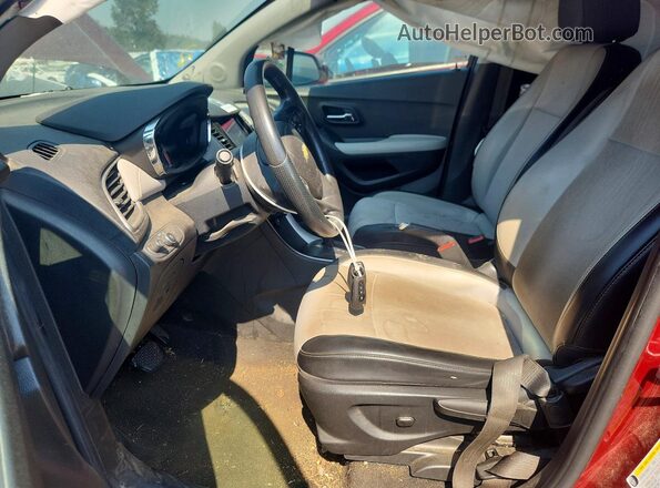 KL7CJPSB2MB334295 2021 CHEVROLET TRAX Red Սալոնի դիմացի տեսք