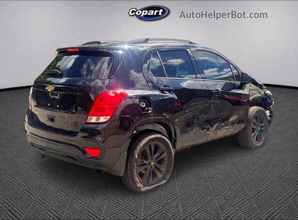 KL7CJPSB3MB327677 2021 CHEVROLET TRAX Black უკანა სავარძლების ხედი