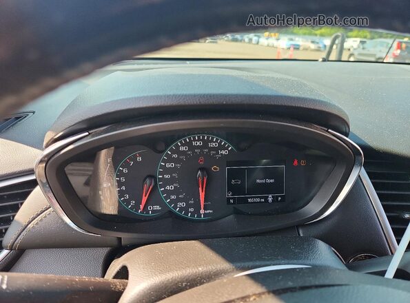 KL7CJPSB4KB792160 2019 CHEVROLET TRAX White Вид щитка приладів