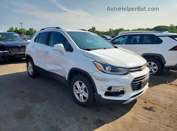 KL7CJPSB4KB792160 2019 CHEVROLET TRAX White Передня права чверть