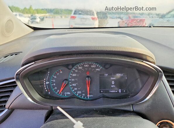 KL7CJPSB4LB319473 2020 CHEVROLET TRAX Серебряный Вид щитка приборов