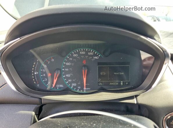 KL7CJPSB4MB337540 2021 CHEVROLET TRAX Gray Սարքավորումների վահանակի տեսք