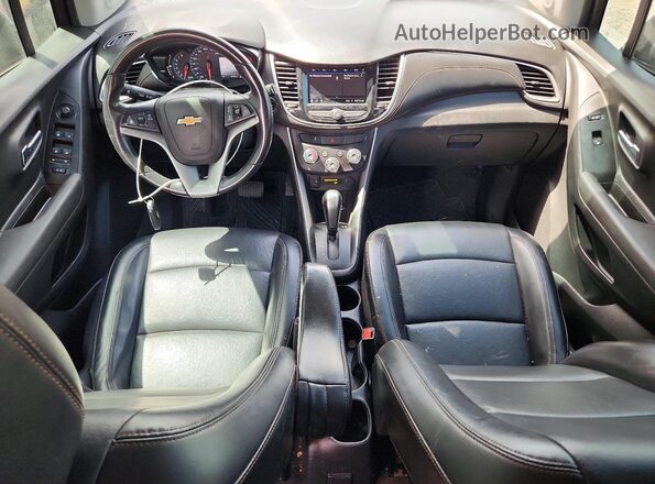 KL7CJPSB6LB351535 2020 CHEVROLET TRAX Черный Вид панели приборов
