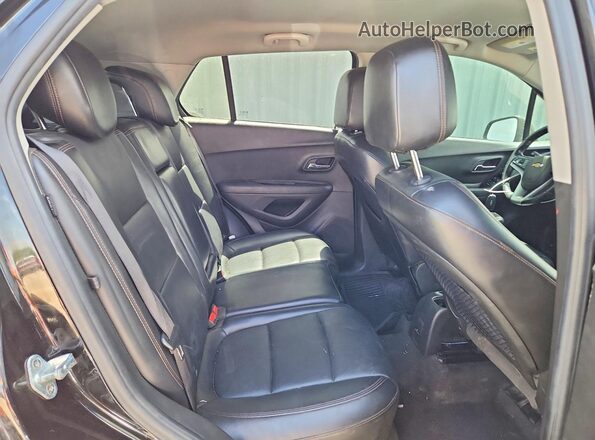 KL7CJPSB6LB351535 2020 CHEVROLET TRAX Черный Вид задних сидений