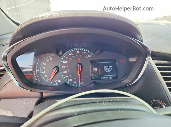 KL7CJPSB6LB351535 2020 CHEVROLET TRAX Черный Вид щитка приборов
