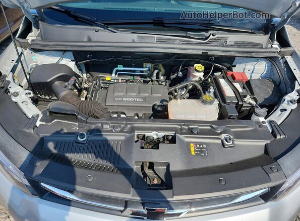 KL7CJPSB7LB042351 2020 CHEVROLET TRAX Серебряный Вид подкапотного пространства