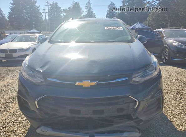 KL7CJPSB7MB325415 2021 CHEVROLET TRAX Charcoal Front view