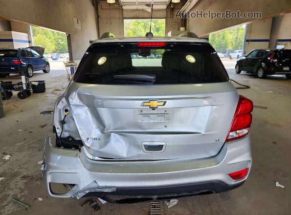 KL7CJPSB9KB830367 2019 CHEVROLET TRAX Silver Widok z tyłu