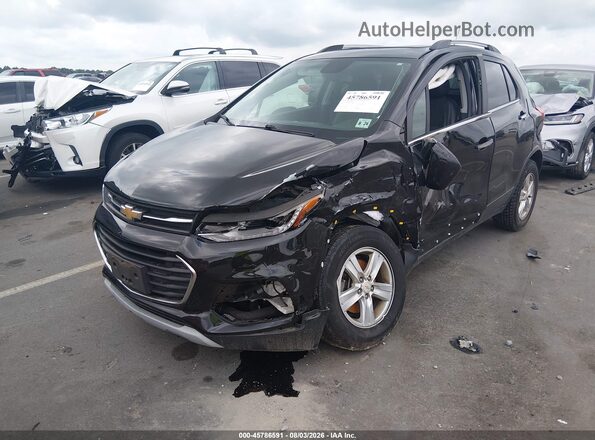 KL7CJPSB9KB839408 2019 CHEVROLET TRAX Black წინა მარცხენა ხედი სამი მეოთხედიდან