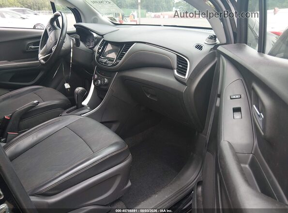 KL7CJPSB9KB839408 2019 CHEVROLET TRAX Black წინა სალონის ხედი