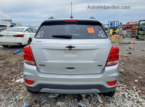 KL7CJPSB9MB354737 2021 CHEVROLET TRAX Silver Հետևի տեսք