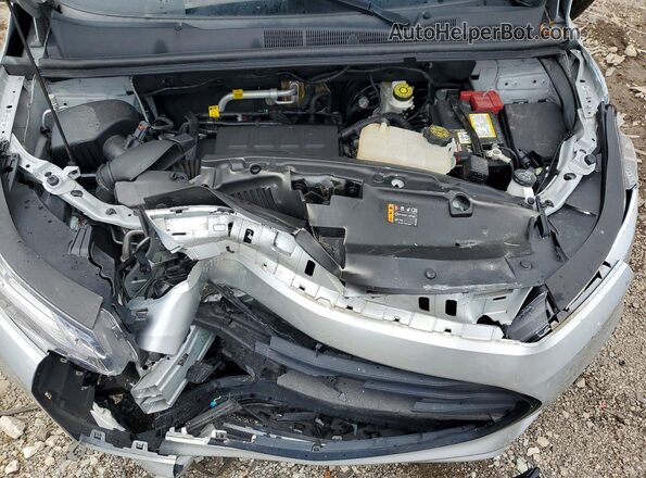 KL7CJPSB9MB354737 2021 CHEVROLET TRAX Silver Շարժիչի բաժամունքի տեսք