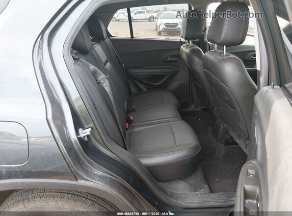 KL7CJPSBXHB218476 2017 CHEVROLET TRAX Gray Vista de la etiqueta del VIN