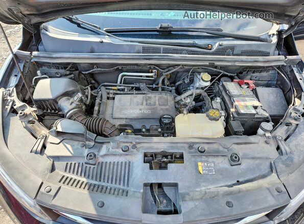 KL7CJPSBXKB811813 2019 CHEVROLET TRAX Черный Вид подкапотного пространства