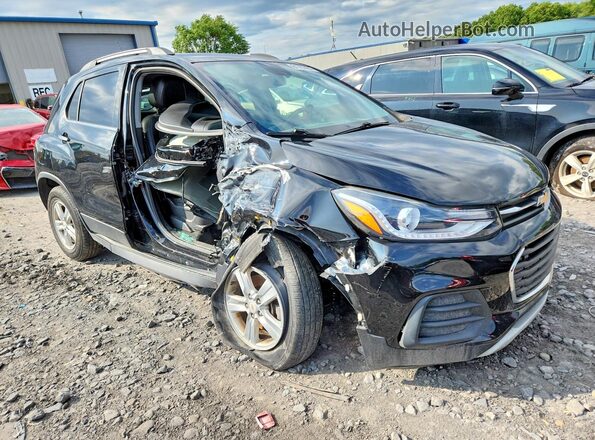 KL7CJPSBXKB811813 2019 CHEVROLET TRAX Черный Передняя правая четверть
