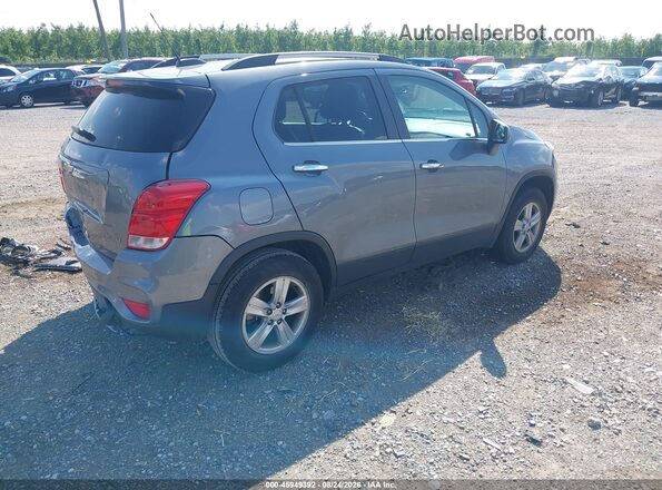 KL7CJPSBXKB878640 2019 CHEVROLET TRAX Gray უკანა მარჯვენა