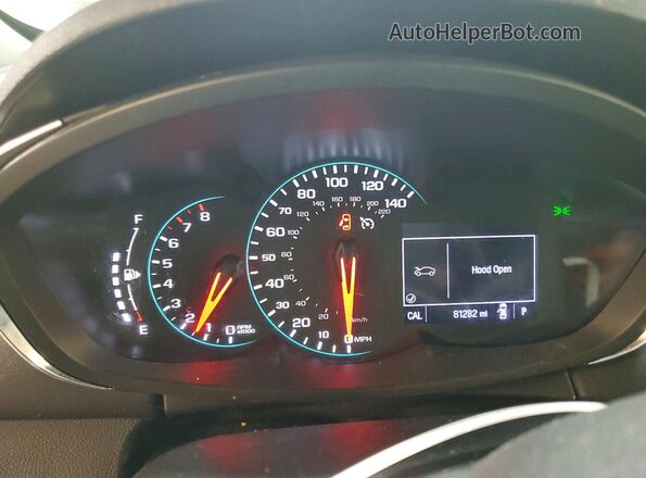 KL7CJPSBXLB002541 2020 CHEVROLET TRAX Silver Widok zestawu wskaźników