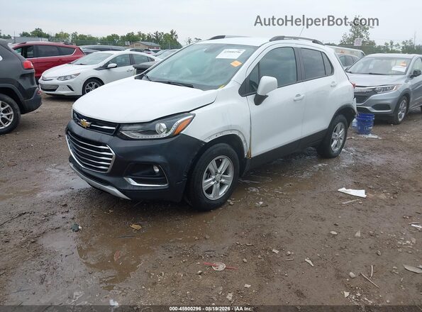 KL7CJPSM0NB551802 2022 CHEVROLET TRAX White წინა მარცხენა ხედი სამი მეოთხედიდან