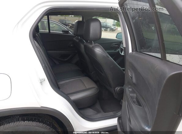 KL7CJPSM0NB551802 2022 CHEVROLET TRAX White VIN კოდის სტიკერის ხედი