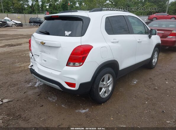 KL7CJPSM0NB551802 2022 CHEVROLET TRAX White უკანა მარჯვენა