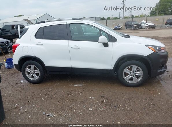 KL7CJPSM0NB551802 2022 CHEVROLET TRAX White უკანა სალონის ხედი