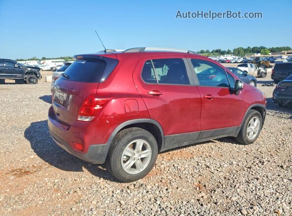 KL7CJPSM1MB372795 2021 CHEVROLET TRAX Red Tył prawy