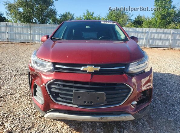 KL7CJPSM1MB372795 2021 CHEVROLET TRAX Red Widok z przodu