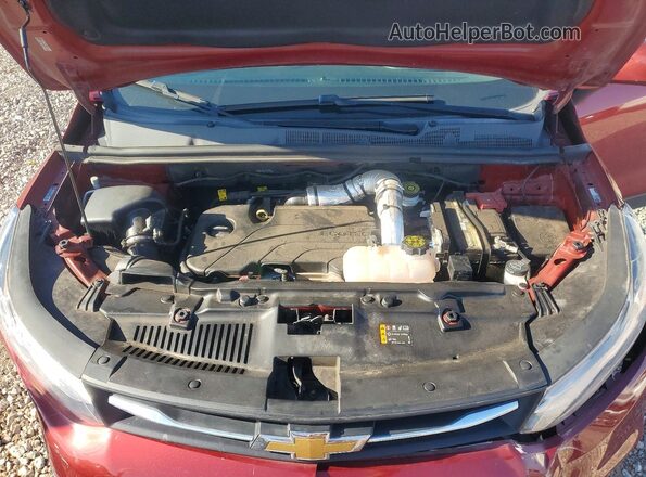 KL7CJPSM1MB372795 2021 CHEVROLET TRAX Red Widok komory silnika