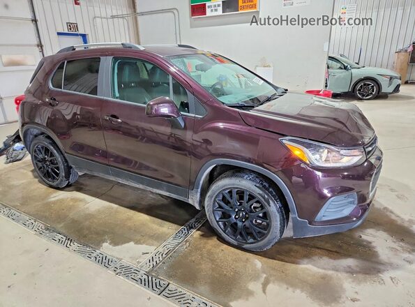 KL7CJPSM1NB505041 2022 CHEVROLET TRAX Burgundy Առջևի աջ